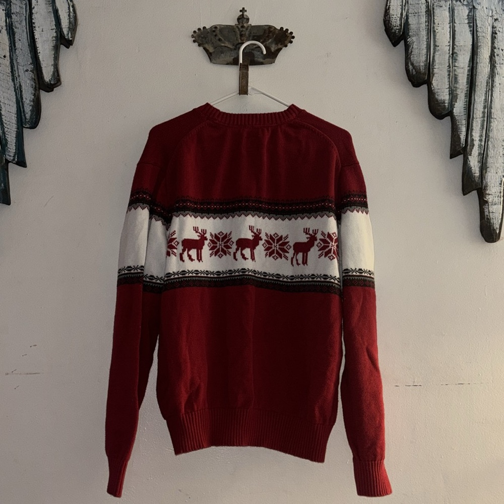 St. John’s Bay Men’s Christmas Holiday Sweater XL - Picture 4 of 5